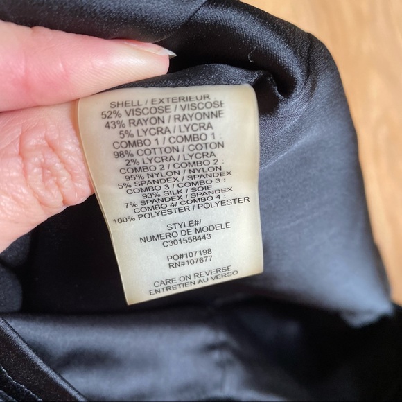 Alice + Olivia Strapless Black peplum Mini Dress - Picture 9 of 11